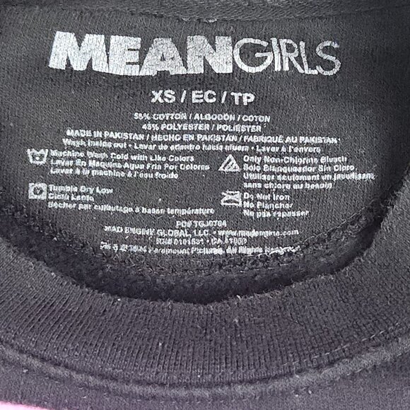 Mean Girls Thats So Fetch Extra Small Classic Movie Pullover Crewneck Sweatshirt - Picture 10 of 11